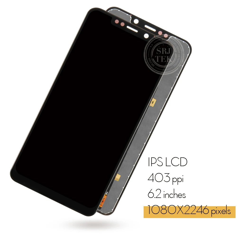 Сенсорный ЖК экран с дигитайзером для Motorola Moto One Power стеклянная панель объектива