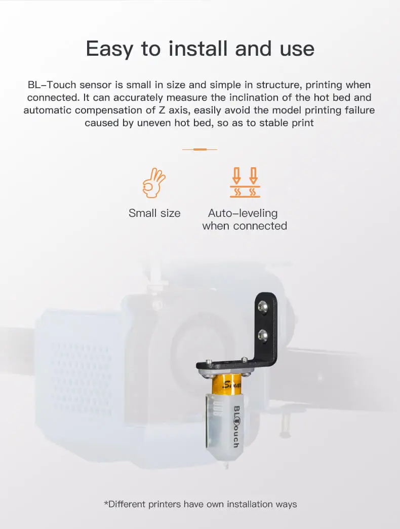 Creality Original Touch Auto Cama Nivelamento Cr-10 Ender 3 v2 3d bl 2 High Quality Computador e Escritório
