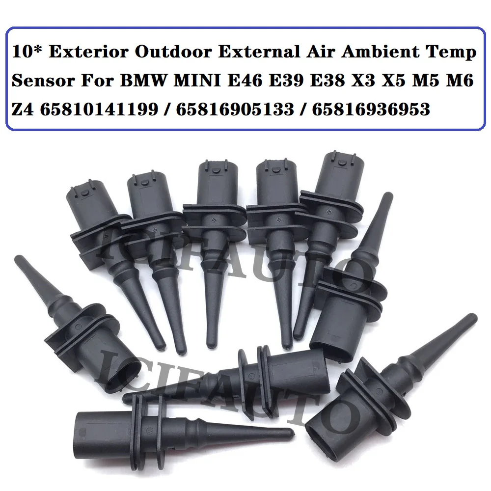 65816905133 New Ambient Outside Air Temp Temperature Sensor For BMW 3 5