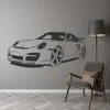 Classic Car Wall Sticker For Boy Bedroom Decor Kids Room Decoration Vinyl Roadster Vinyl Wall Decor Stickers Mural Poster ► Photo 2/6
