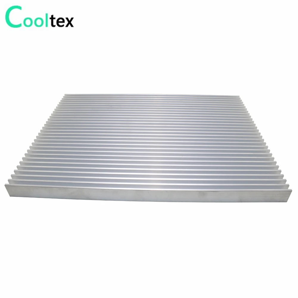 300x220x18 мм алюминиевый радиатор DIY теплоотвод большое охлаждение радиатора для светодиодный электронный чип ЖК теплоотвод