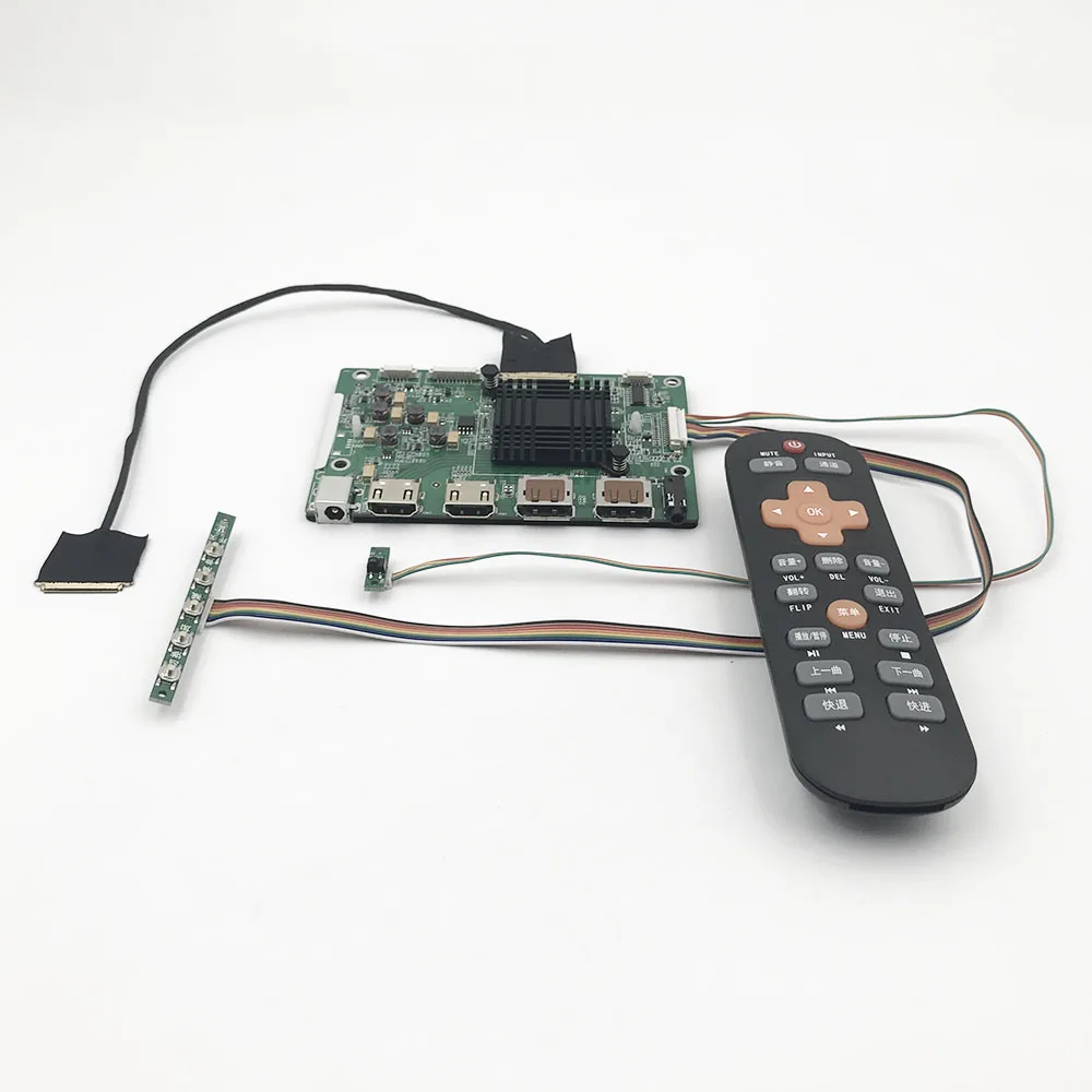 4k плата контроллера с поддержкой edp с разъемом HDMI DP v-by-one, поддержка разрешения 3840x2160 40 pin ЖК-экран B173ZAN01.1