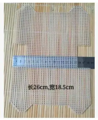 Прозрачный акриловый кошелек с узором DIY защелка крюк ковер холст ткань для DIY вышивка ковер, ковер,-2