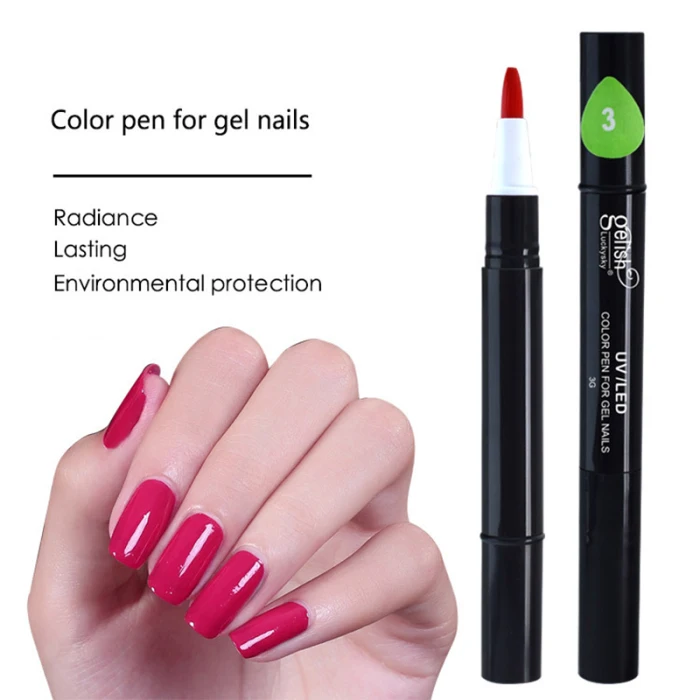 Women One Step Gel Varnish Pen Nail UV LED Polish Magical 3D Cat Eye Pencil Tool JS11