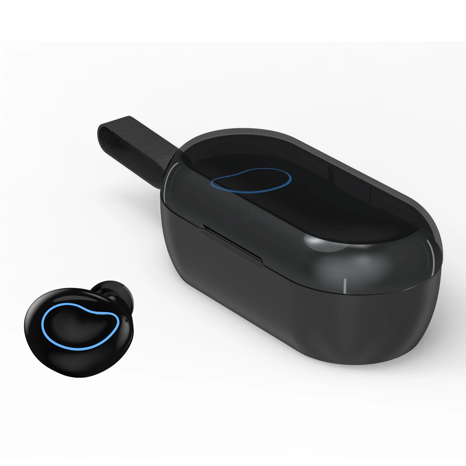 Smart Touch Bluetooth Earphones 5.0 True Wireless Earbuds Waterproof Sweatproof Binaural TWS Stereo Noise Cancelling Headset