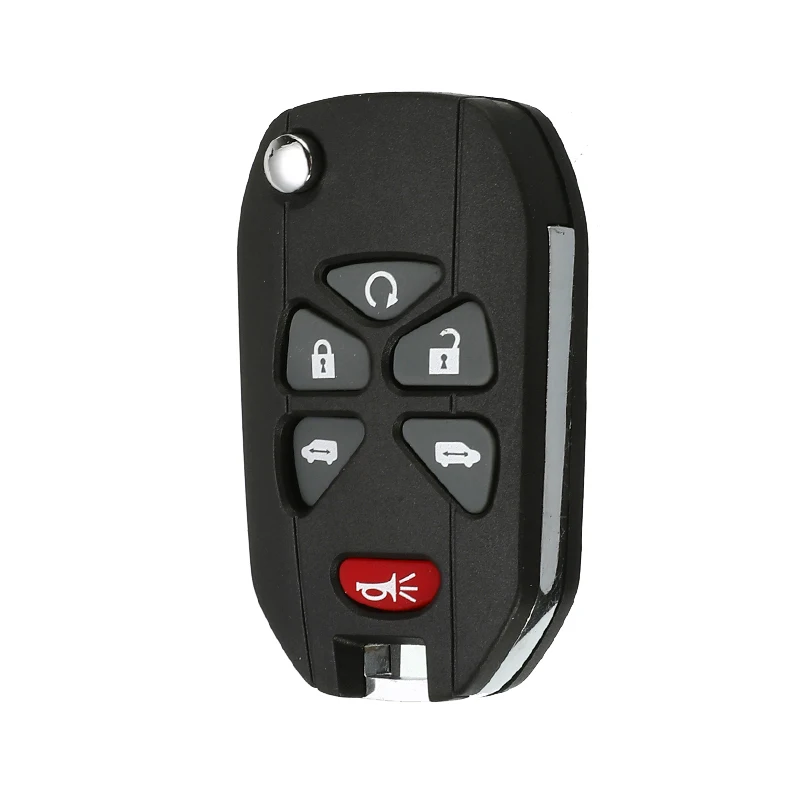 Автомобильный складной ключ для Buick G-C для Chevrolet для Cadillac Pontiac Saturn 5 6 кнопок Авто переоборудование флип-пульт дистанционного ключа чехол