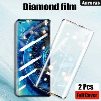 

Auroras For Oneplus 8 Pro Screen Protector Glass Film 9D Full Tempered Glass Curved Screen For One Plus 8 Glass