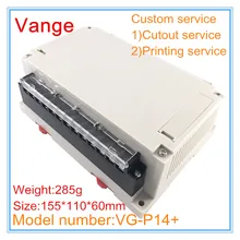 1 шт./лот diy инъекционный аппарат 155*110*60 мм корпуса из АБС-пластика коробки клеммной колодки для Распределительная устройство pcb