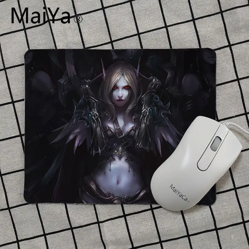 Maiya высокое качество WOW World Of Warcraft Sylvanas красивый коврик для мышки в стиле аниме подставка под руку мышь