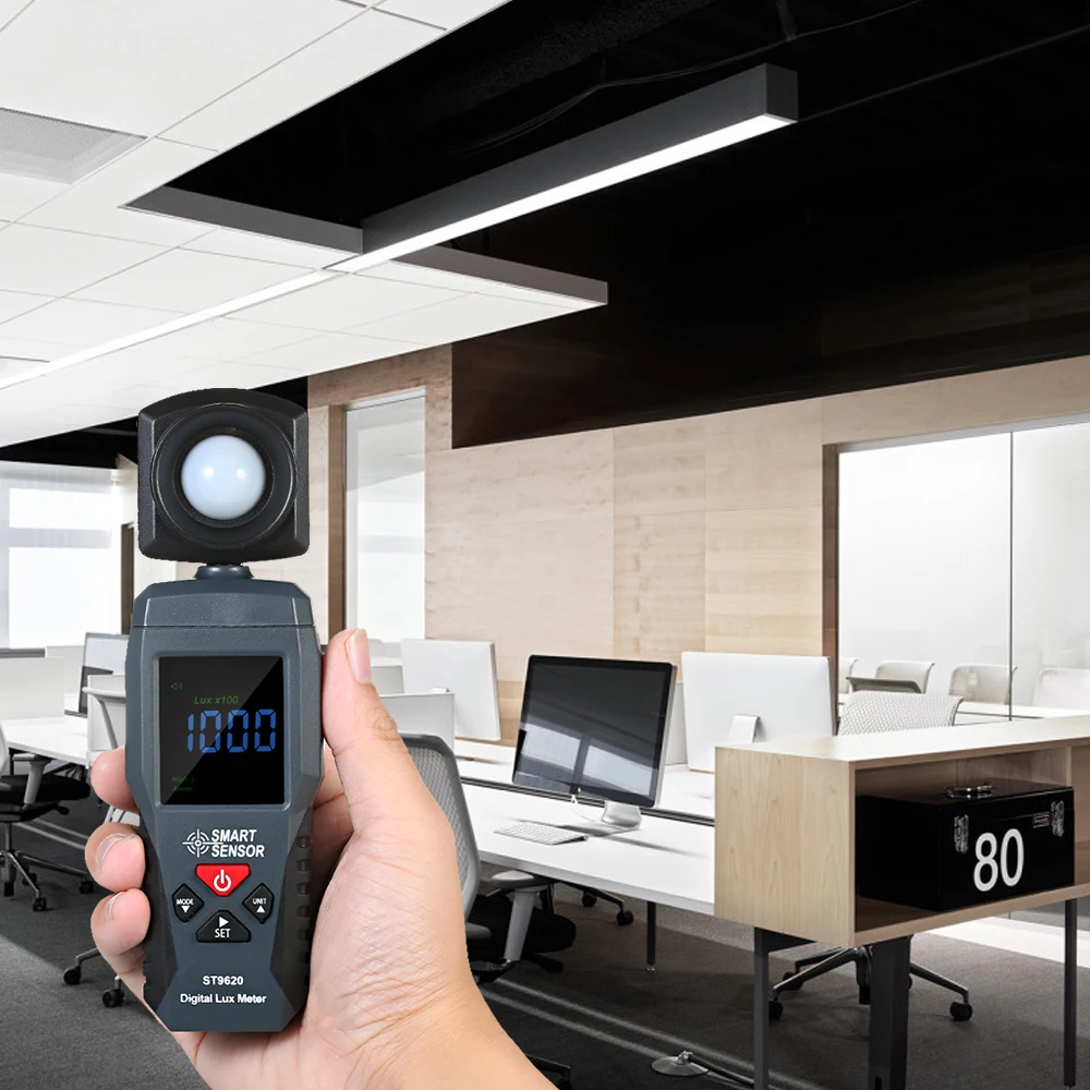 Lux FC переключаемый Luxmeter 1 200000 Люкс легкий измеритель автоматический ручной
