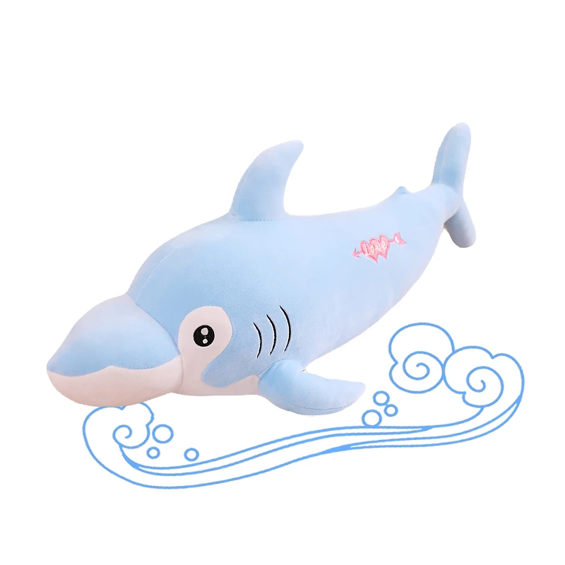 Dolphin плюшевая кукла Спящая Подушка девушка милая длинная подушка супер мягкая на