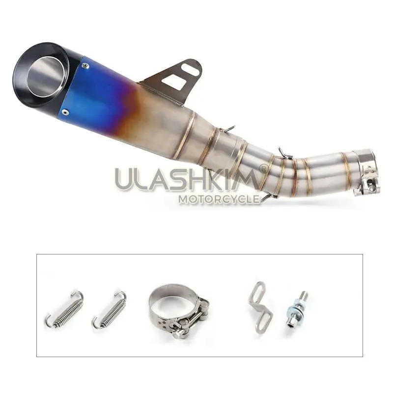 Полная выхлопная система мотоцикла глушитель Escape slip on для suzuki GSX250R GSX 250R GSX250 GW250 Link средняя труба с DB-KILLER