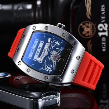

21 colors Luxury AAA RM Men Waterproof Watch date Male Richard Watches Automatic Man Wristwatches Clock Gift Best Gifts for Men