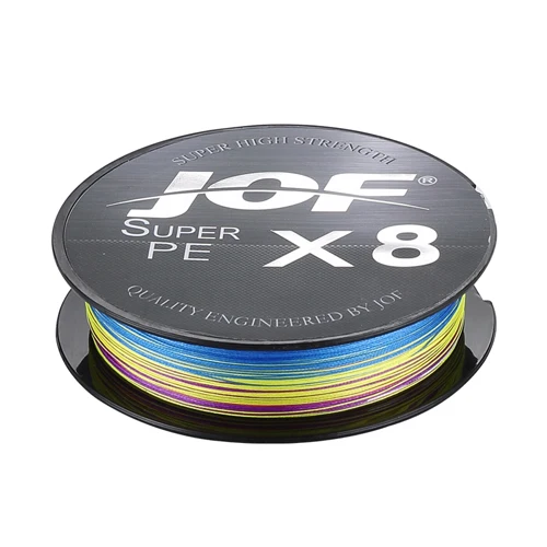 JOF Premium 8-Strand Braided Outdoor Fishing Line - 20-100LB, 150M-500M