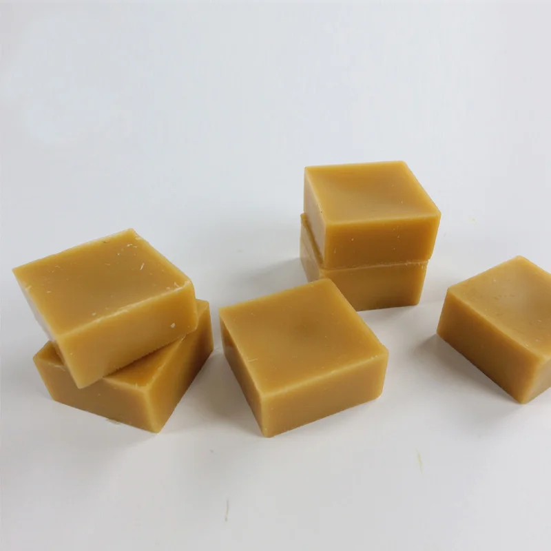 35-50g Organic Beeswax Cosmetic Grade Filtered Natural Pure Bees Wax Bars  For Jewelry Leather Industry