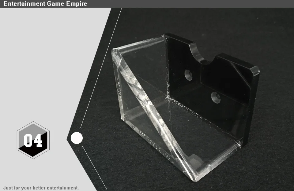 2 Yernea High-quality Poker Discard The Device Poker Recycling Shelves Card Recycler Acrylic Acrylic Transparent Crystal (4)