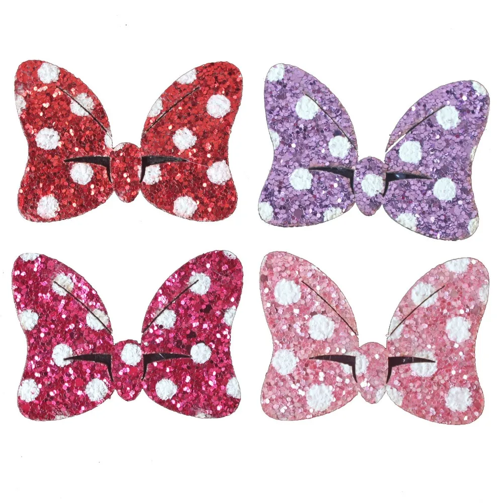 Glitter-dot-Bow-for-Hair-Accessories