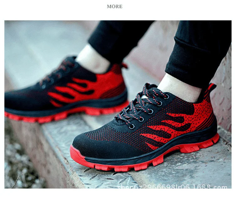safety shoes 007 Нескользящие неразрывные рабочие ботинки; уличная износостойкая дезодорирующая Рабочая обувь; анти-разбивающая анти-прокол защитная обувь - Цвет: safety shoes 007
