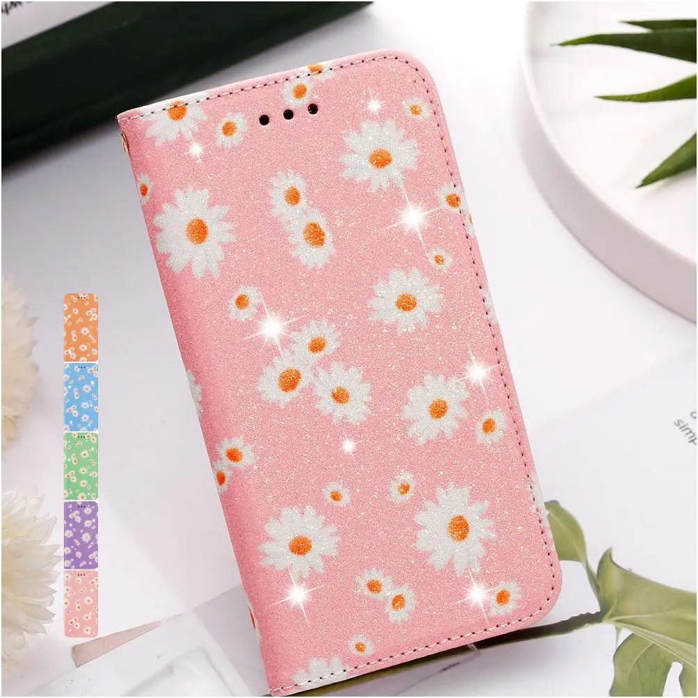 Красивый женский кошелек для телефона с цветами iPhone SE 2020 11 Pro Max 6 6S 7 8 Plus X XS XR SE2020