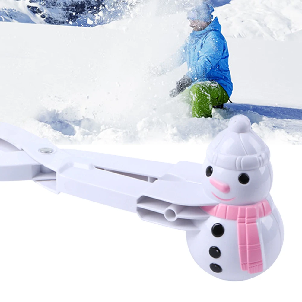 Зимний снеговик Снежный шар, детский пластиковый Снежный шар, совок, детский Снежный песок, форма, инструмент для спорта на открытом воздухе, игрушка для игры в бой