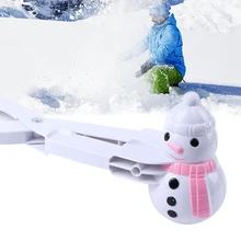 Зимний снеговик Снежный шар, детский пластиковый Снежный шар, совок, детский Снежный песок, форма, инструмент для спорта на открытом воздухе, игрушка для игры в бой