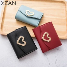 New Men's Wallet Short Style Cross Section Youth Tri-fold Wallet Business Multi-card zipper Coin Purse Wallet Card Holder