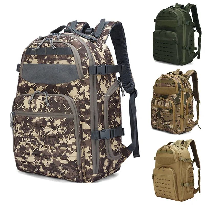 

Men Army Tactical Backpacks Military Assault Bags Outdoor Molle Pack for Trekking Camping Hunting Rucksack