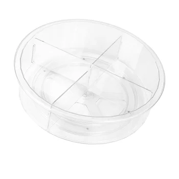 

1PC Kitchen Storage Rack Round 360 Storage Holder Seasoning Bottle Rack (White)