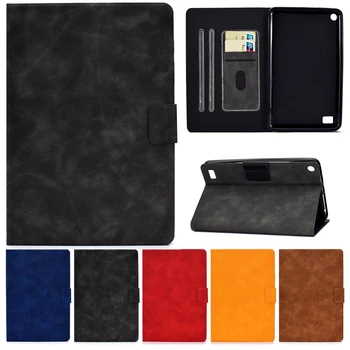 

for Amazon Fire 7 Case Folding Stand Shell Flip Cover for Amazon Fire 7 2015 / 2017 / 2019 (7 inch )