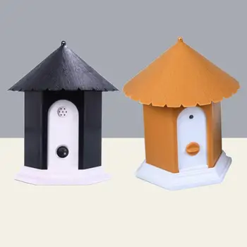 

House Shape Outdoor Ultrasonic Barking Stop Dog Repeller Silencer Device Supply