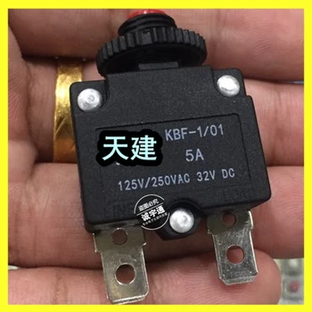 

KBF-1/01 5A 4A 10A 15A KBF-1-01 ST-1 MR1 WP-01 Circuit Breaker Overload Protection Switch 125V 250VAC 32V 32VDC
