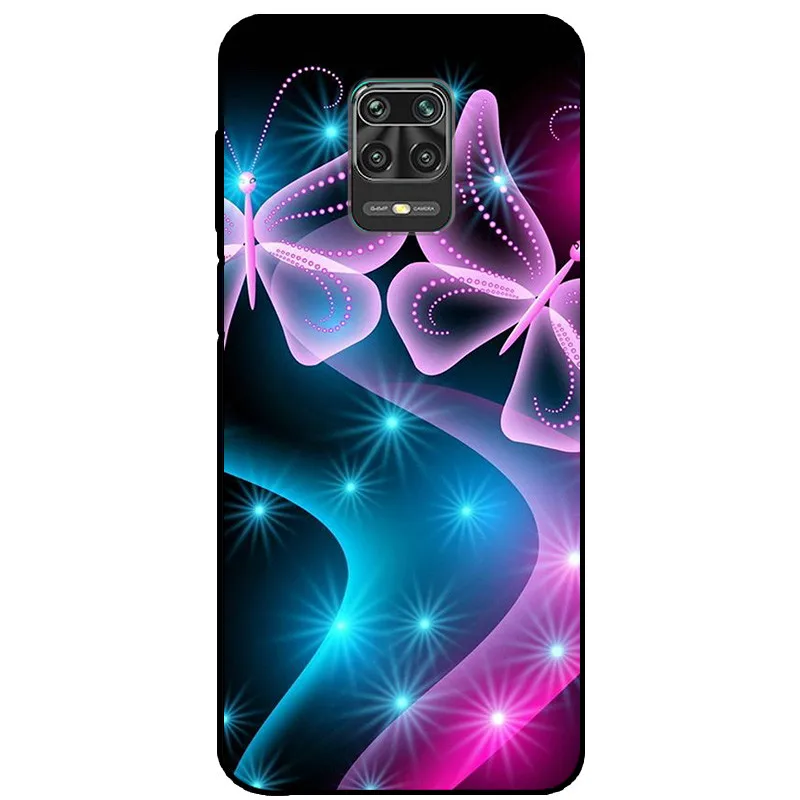 For Xiaomi Redmi Note 9S Case Soft Silicone Back Case for Xiaomi Redmi Note 9 Pro Note9s 9 s Case Redmi9 9S Black Phone Cover 