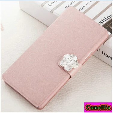 Flip Case Wiko View3 Case Luxury Wallet PU Leather Back Cover Phone Case For Wiko View 3 Lite Couqe Case Wiko View3 Pro Fundas - Цвет: pink with camellia