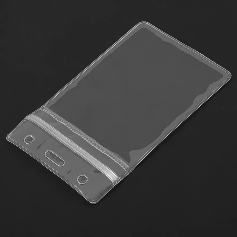 HOT-5 waterproof Clear plastic Badge Working Exhibition ID Name Card Holders