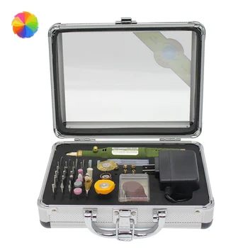 

Mini Electric Drill Grinding Machine Engraving Lettering Pen With Engraving Accessories Set Dremel Rotary Tool CY