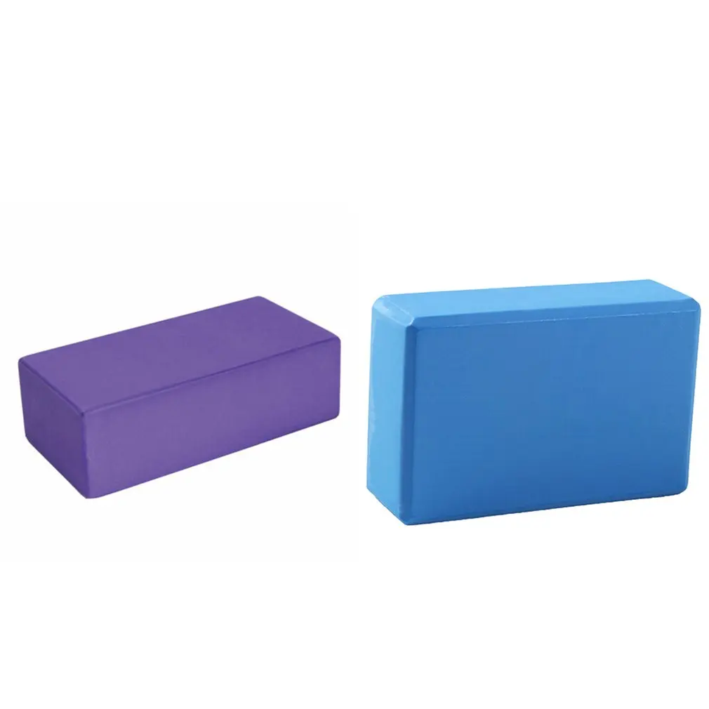 EVA Gym Blocks Foam Brick Training Exercise Fitness Set Tool Yoga Bolster Pillow Cushion Stretching Body Shaping Health Training