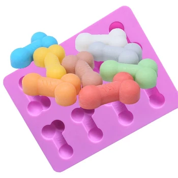 

8 hole fun second silicone chocolate mold, silicone cake mold