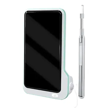 

3.9mm video ear pick with screen P50 Digital otoscope ear camera otoscope endoscope with 4-axis rotating mirror