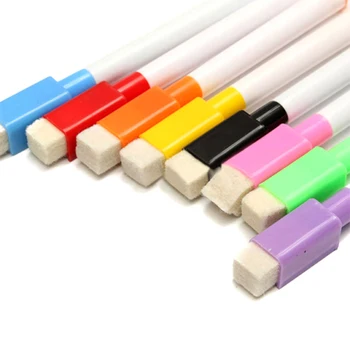 

8pcs Color Magnet Pens Magnetic Wipe White Board Markers Built In Erases GK99