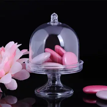 

12pcs Tray Modeling Shape Candy Box Stamping Party Favor Boxes Craft Paper Candy Holders Gift Box (Tranparent)