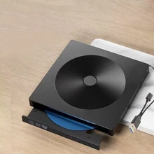 Горячая TTKK внешний CD DVD привод, Тип C USB 3,0 Портативный внешний CD DVD привод горелки совместим с Mac/Windows оптический привод CD