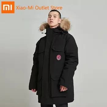 

Xiaomi Youpin Goose Down Jacket Expedition Parka New Autumn Winter Fashion Windbreaker Overcoat Warm Parka Casual Cool Outerwear