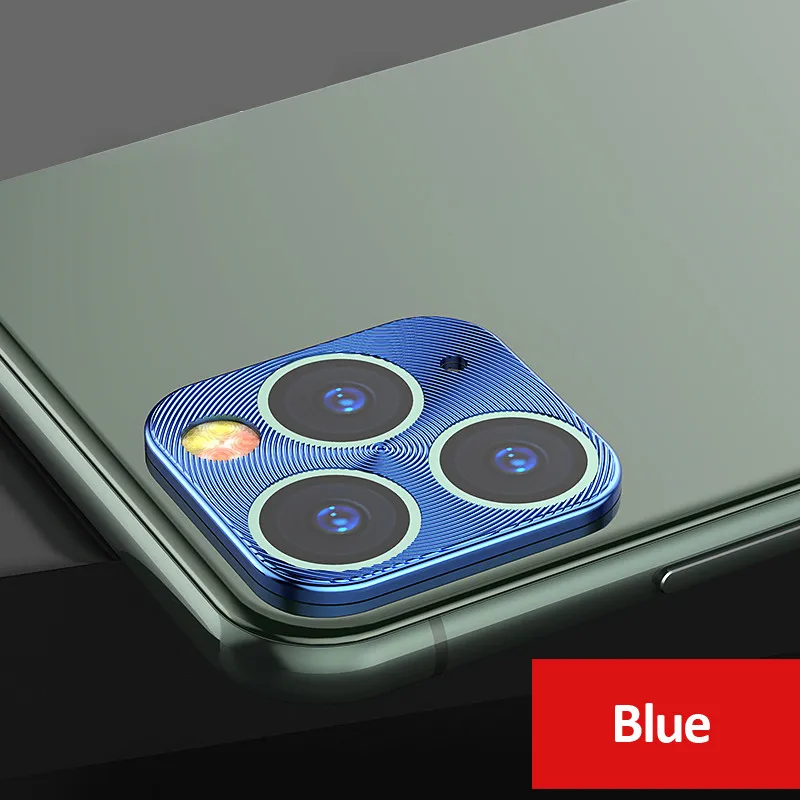 Защитное кольцо для объектива камеры iPhone 11 Pro роскошное алюминиевое защитное