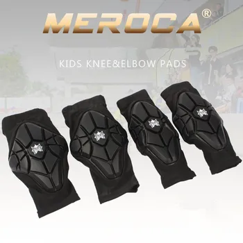 

MEROCA Skating Protective Gear Set Elbow Pads Sliding Balance Bicycle Skateboard Ice Skate Roller Knee Protector Cycleing Sets
