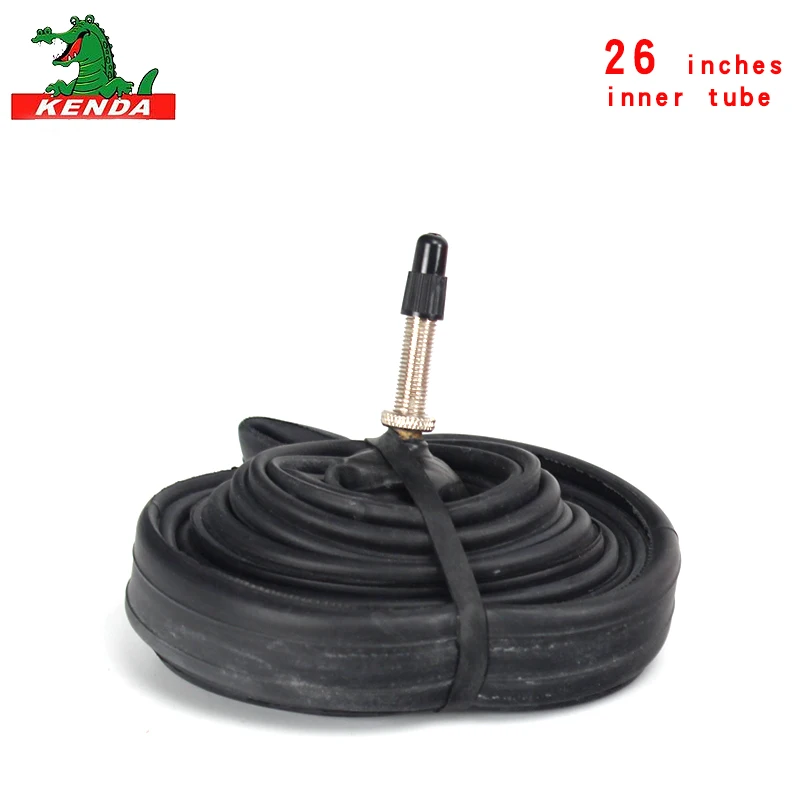 Kenda-Bicycle Inner Tube Tires, Butyl Rubber, Mountain Bike Parts, 26*1-3/8 26*1.25 S/V F/V Cycling