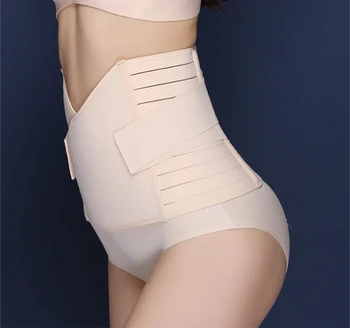

2020 Fashion Waist Trainer Thermo Sweat Belt Girdle Postpartum Belly Band Shapewear Fat Modeling Strap Waist Trainer Body Shaper