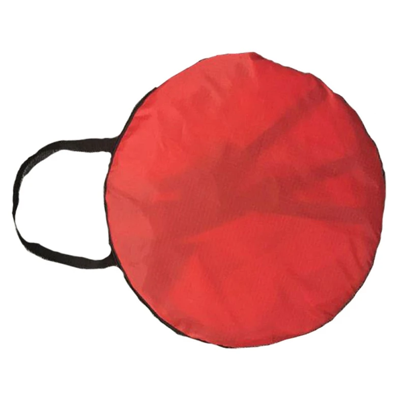 

TOP!-Light 42-Inch Kayak Collapsible Sails Canoe Drifting Rowing Sails Red