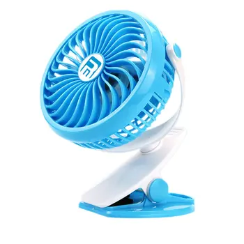 

Usb Mini 360 Degree Multiple Charging Mode Silent Fan Portable Home Charging Small Fan Clip Desktop Small Electric Fan