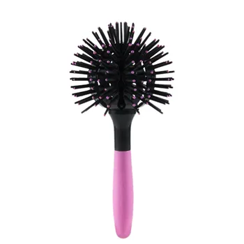 

Japan 3D Bomb Curl Hair Brush Ball Styling Spherical Massage Comb Detangling Heat Resistant Massage Hair Comb Styling Tool NS