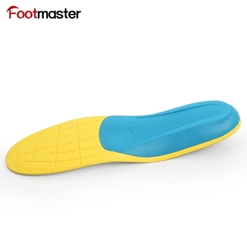 

Foot Master insoles Sweat absorption shock absorption running full cushion casual foot arch shoe inner pad EVA mesh flat foot